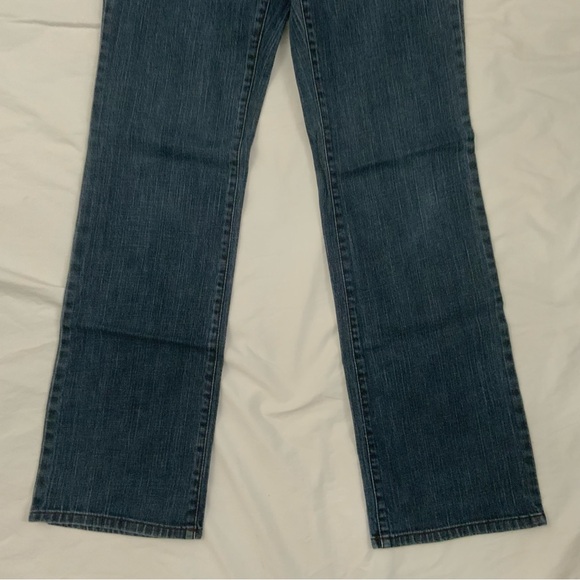 Loft Jeans Size 6 Original Boot Cut Embroidered Back Pockets Mid Rise 31x31 - Picture 6 of 14